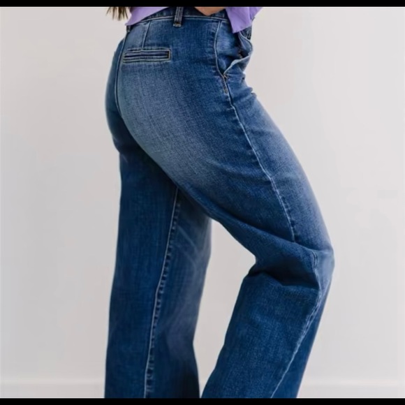 NIB NWT KanCan Classy Wide Leg Jeans - Picture 6 of 16